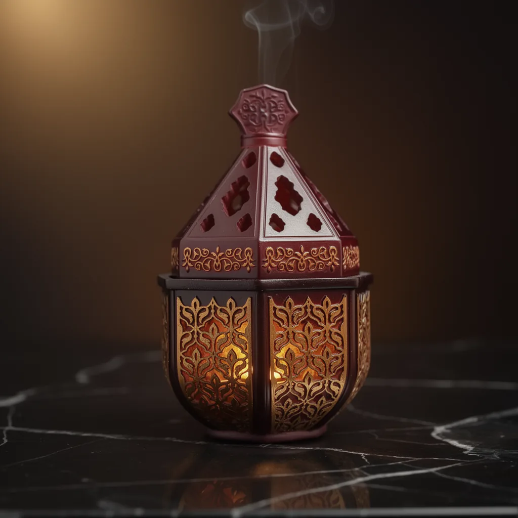Crimson lantern